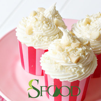 Cách làm làm Bánh cupcake Macadamia (mắc ca) sô-cô-la trắng