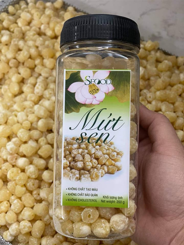 Mứt sen ít ngọt